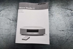 Nuova guida Bose Wave Radio II (AWR1B1) manuale istruzioni per l'uso - Foto 1 di 3