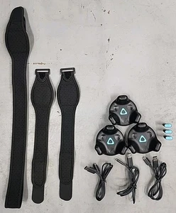 3 HTC Vive Tracker 2.0 Full Body Tracking Model 2PYV200 With Straps VR Steam - Picture 1 of 24