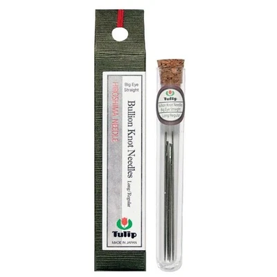 Agujas de coser manuales de tulipán - Agujas de nudo de lingotes de tulipán - Ojo grande - LARGAS/REGULARES Foto 1 de 3