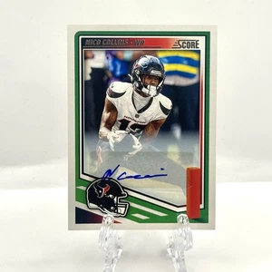 2025 Panini Score Nico Collins Auto #39 - Picture 1 of 2