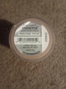 1 Loreal True Match Mineral Makeup Foundation Powder Classic Beige C4-5 / 465 - Picture 1 of 7