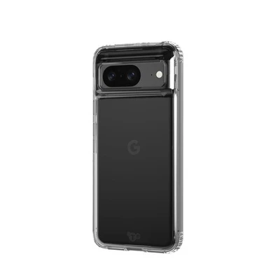 tech21 Evo Clear case for Goole Pixel 8 - Impact Protection Case - Slim Fit - Tr - Image 1 of 4