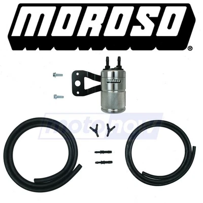 Moroso Air/Oil Separator for Twin Cams with S&S Teardrop Air Cleaner for tm Foto 1 de 4