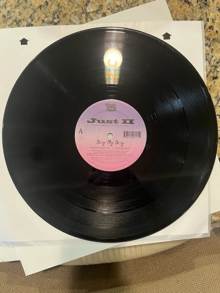 Just 2 "Day by Day" Rare Freestyle Vinyl Record  VG+ - Image 1 of 3