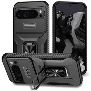 Shockproof Ring Magnetic Phone Case for Google Pixel 9 7 Pro XL 9A Stand Cover - Picture 1 of 25