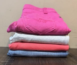 Gap Gapkids Pants Jeans Jeggings Size 7 Girls Lot Of 4 Grey Pink Salmon PSNY - Picture 1 of 5