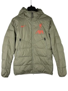 Nike Liverpool Small Football Club LFC Strike Puffer Down Jacket Therma FitGreen - Picture 1 of 18