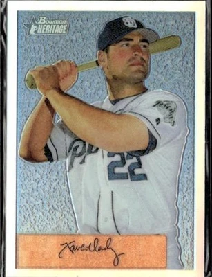 2002 Bowman Heritage #109BHC Xavier Nady Chrome Refractors #/350 - Image 1 of 2