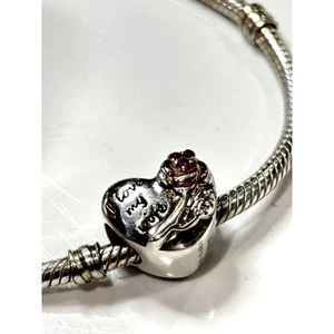 FOREVER QUEEN Women's 925 "I Love My Wife" Heart Charm - Picture 1 of 3