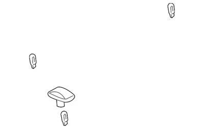 Genuine GM Amber Roof Clearance Lamp 25809312 - Image 1 of 4