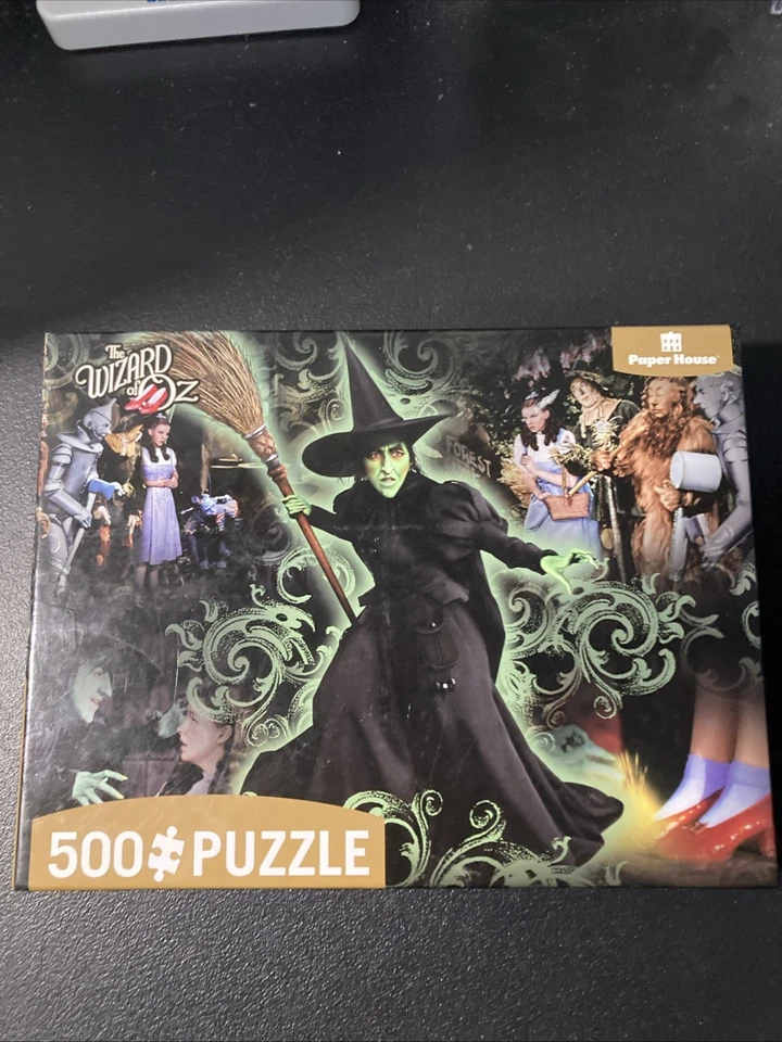 THE WIZARD OF OZ JIGSAW PUZZLE 500 PAPER HOUSE BRAND NEW SEALED - Image 1 of 3