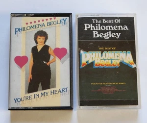 2 PHILOMENA BEGLEY CASSETTE TAPE ALBUMS - YOU'RE IN MY HEART & THE BEST OF - Picture 1 of 7