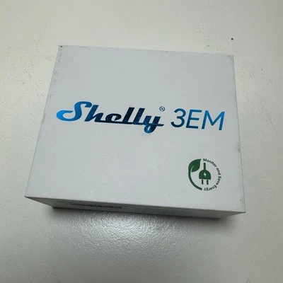 Shelly 3EM | 3-Channel WiFi Smart Energy Meter with Contactor Control (BB1) - Image 1 of 4