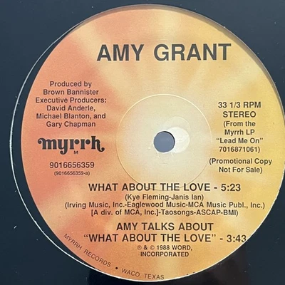 Rock, Pop Amy Grant - What About The Love  - Image 1 of 2