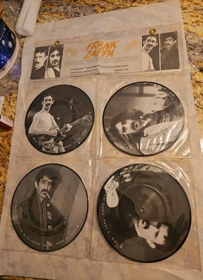 Frank Zappa Interview Picture Disc Collection Bakpak 1003 - UK  RARE NEW/SEALED - Image 1 of 3