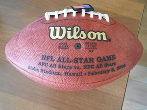 Signed COA BRETT FAVRE Wilson NFL All-Star Game 2004 Pro Bowl On Field Football - Picture 1 of 18