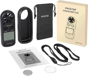 Proster 3-in-1 Handheld Digital Anemometer Wind Speed, Temperature & Wind Chill - Picture 1 of 9