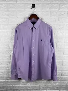 Camisa vintage Ralph Lauren a rayas con botones - Imagen 1 de 10