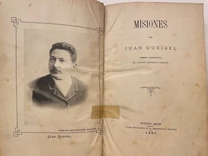 Misiones Juan Queirel Buenos Aires 1897 travels - Picture 1 of 12