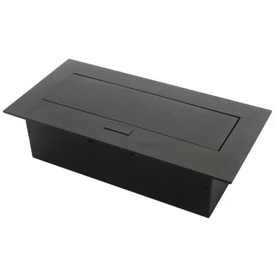 Tischsteckdose 3er Aluminium Küchensteckdose Schreibtischsteckdose SteckdoseK201 - Bild 1 von 4