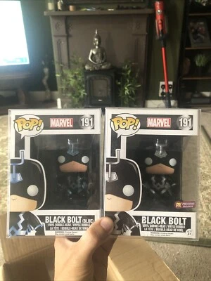 Funko Pop! Figura Vinilo Marvel - Black Bolt #191 Foto 1 de 4
