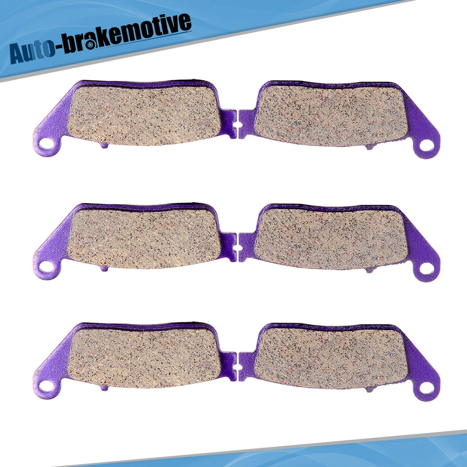 Pastillas de freno delanteras + traseras de fibra de carbono para TRIUMPH Thunderbird Sport Tiger 955cc Foto 1 de 1