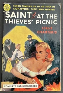 Saint at the Thieves' Picnic by Leslie Charteris, 1951 PB, Avon Publishing Co. - Imagen 1 de 7