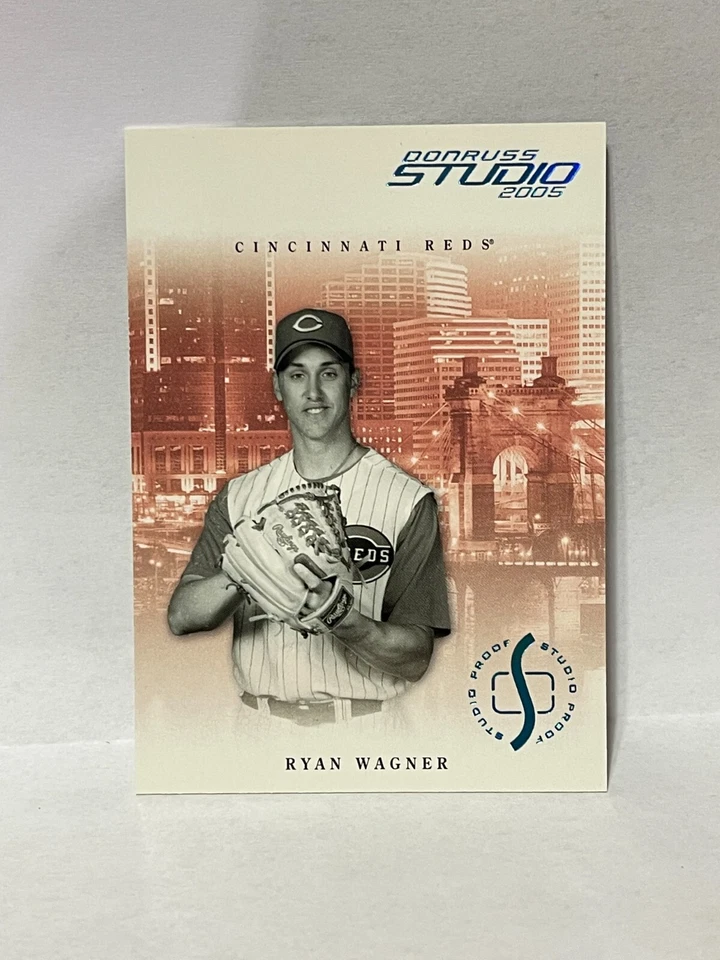 Donruss Studio Proof 2005 - #'d/10 - Ryan Wagner Foto 1 de 2