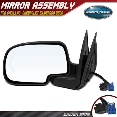 Espejo retrovisor eléctrico izquierdo plegable térmico para Chevrolet Silverado 1500 GMC Yukon Foto 1 de 4