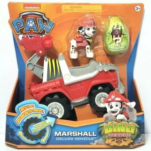 Paw Patrol Dino Rescue Marshall's Deluxe Rev Up Fahrzeug mit Mystery Dino Figur - Bild 1 von 6