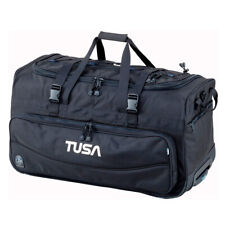 TUSA - Dive Gear Roller Duffle Bag in Black 685193425757