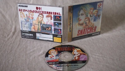 Snatcher Sega Saturn 1996 Japan Tested SS VG RetroGaming - Image 1 of 4