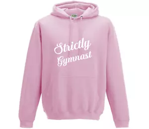 Girls Personalised Strictly Gymnastics Dance Kids Hoodie Dance Gym - Picture 1 of 8
