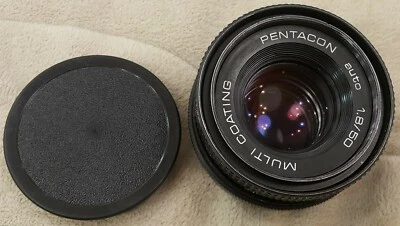 Vintage Pentacon Auto Multi Coating MC 1.8 / 50mm Lens M42 GDR - Image 1 of 4