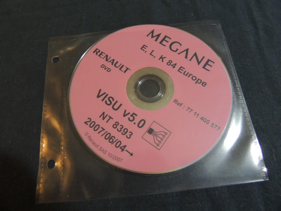 Renault Megane E L K 84 ab 04.06.2007 Werkstatthandbuch Elektrik Schaltpläne - Bild 1 von 1