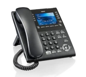 NEC ITY-8LCGX-1(BK) TEL 8 Button Self-Label Black IP Terminal, BE117839 NEW - Picture 1 of 1