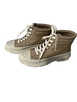 Zapatilla/Bota Mia de Lona para Mujer Talla 9 Ver Descripción Tostada Excelente Estado Foto 1 de 4