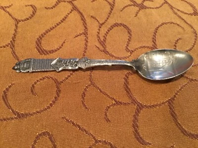 Cuchara de recuerdo de Santa Claus Gorham noche antes de Navidad  Foto 1 de 4