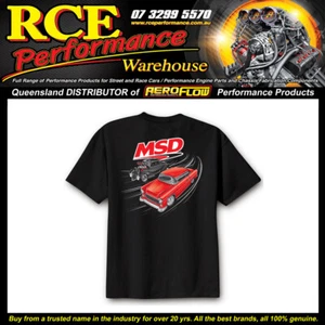 MSD 95146 MSD Street Racer T-shirt Black Size XX-large 2XL Brand New - Picture 1 of 2