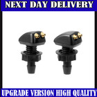 2x Car Windscreen Sprayer Washer Wiper Nozzle Front Window Spray Jet UK
