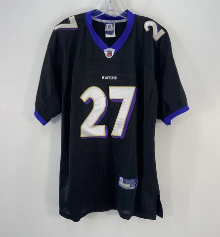 Reebok Black NFL Baltimore Ravens Ray Rice #27 Home Football Jersey Mens Size 48 Cover