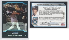 2004 Bowman Draft Aflac All-American Chrome Refractor /550 Jonathan Egan #AFL7