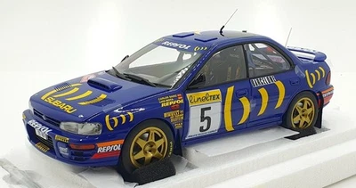 Kyosho escala 1/18 diecast 08962B - Subaru Impreza 1995 Monte-Carlo #5 C.Sainz Foto 1 de 4