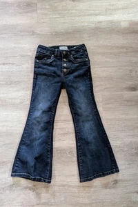 Jessica Simpson Girls Denim Lulu Ultra Flare Jean Size 7 - Picture 1 of 6