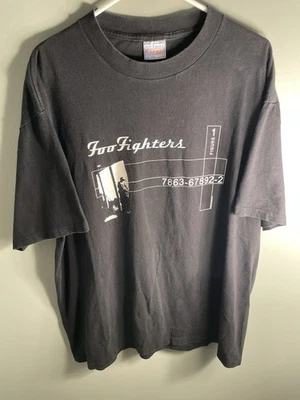 Vintage Foo Fighters Figure 1 Tour 2000 Single Stitch Band T Shirt Size XL - Image 1 of 4