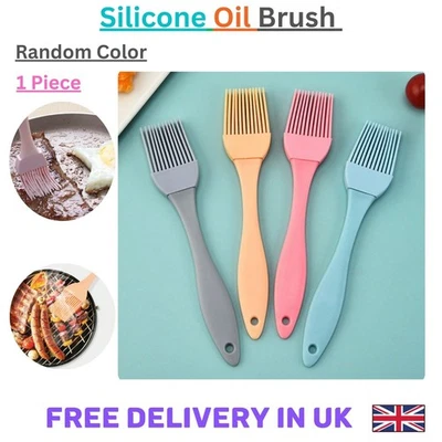 Silicone Basting Brush for BBQ Pastry & Baking - Heat-Resistant Easy to Clean - Image 1 of 4
