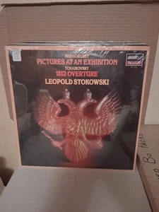 Vintage LP Mussorgsky Pictures At An Exhibition 1812 Overture Stokowski Sealed - Picture 1 of 2