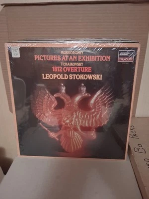 Vintage LP Mussorgsky Pictures At An Exhibition 1812 Overture Stokowski Sealed - Image 1 of 2