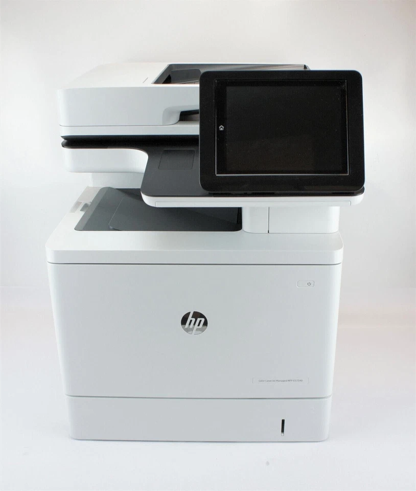 HP Color LaserJet Managed MFP E57540dn erst 58.786 Seiten gedr. - 4x Toner NEU - Bild 1 von 1