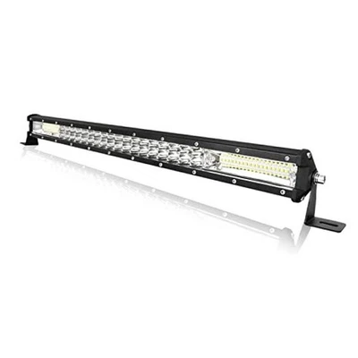 W 12000LM Single Row Slim LED Light Bar Spot Beam LED Golf Cart 24 inch 216 - Image 1 of 4
